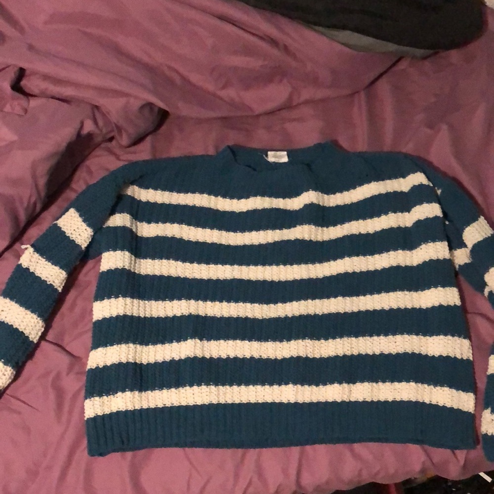 striped sweater